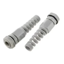 RND RS PRO Grey Polyamide 66 Cable Gland with M12 Thread, 3 mm Min., 6.5 mm Max. Cable Diameter, IP68, UL 94V-2 822-9616