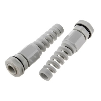 RND RS PRO Grey Polyamide 66 Cable Gland with M12 Thread, 3 mm Min., 6.5 mm Max. Cable Diameter, IP68, UL 94V-2 822-9616
