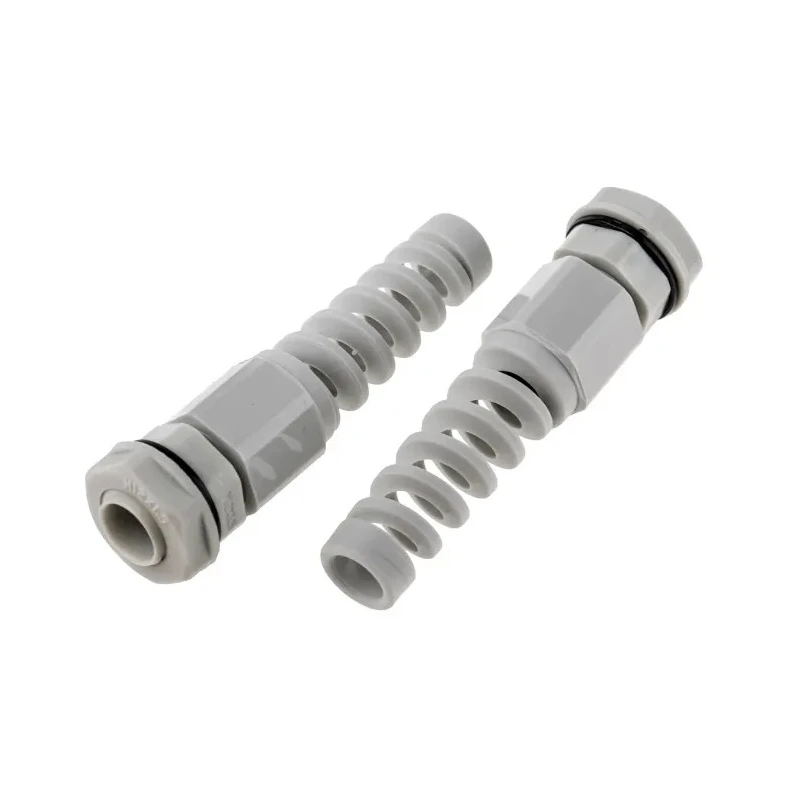 RND RS PRO Grey Polyamide 66 Cable Gland with M12 Thread, 3 mm Min., 6.5 mm Max. Cable Diameter, IP68, UL 94V-2 822-9616