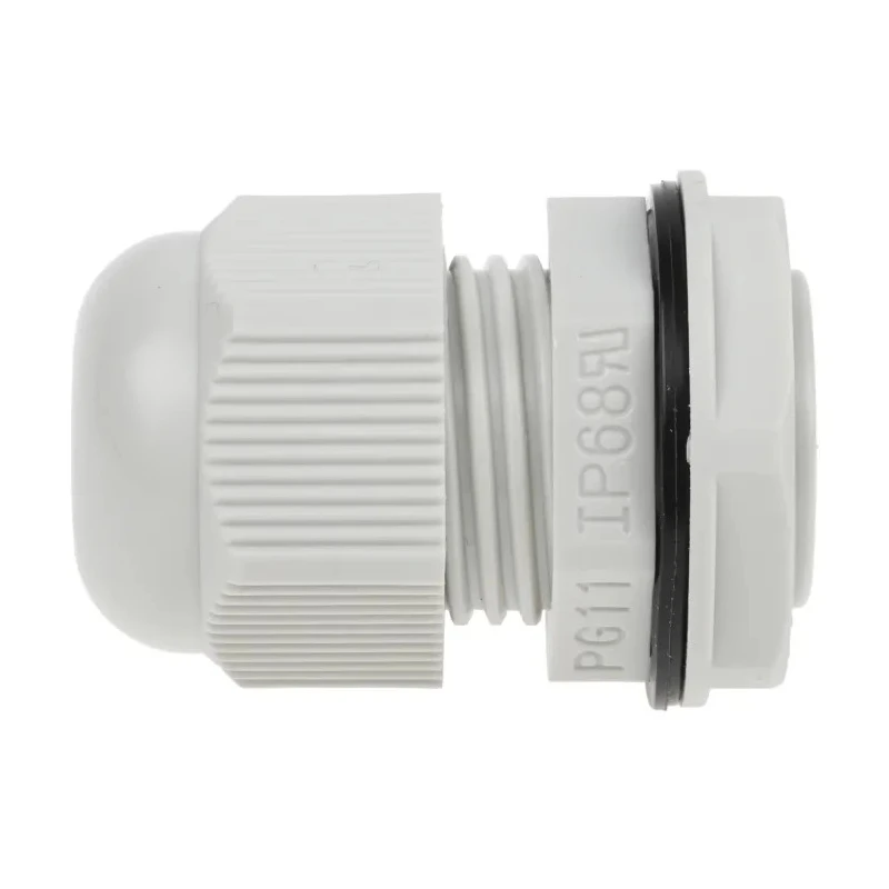 RS PRO Grey Polyamide 66 Cable Gland, PG11 Thread, 5 mm - 10 mm Cable Diameter, IP68 Protection PG11