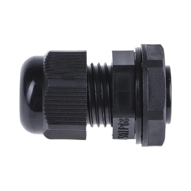 RS PRO Black Polyamide 66 Cable Gland PG9 Thread Size, 4 mm Min. Cable Diameter, 8 mm Max. Cable Diameter, IP68 822-9675
