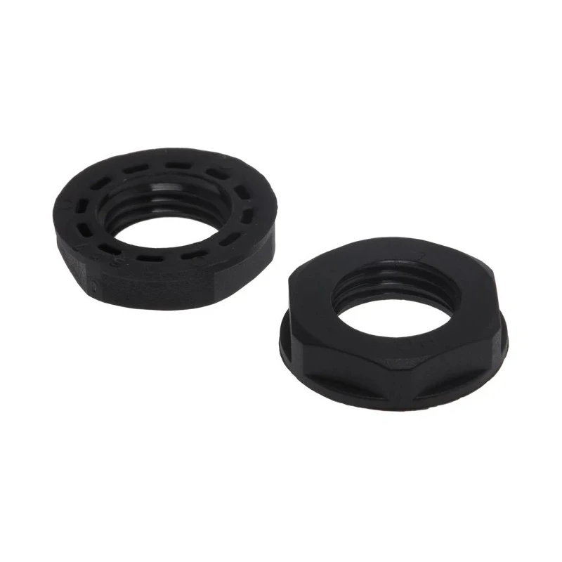 RS PRO Black Polyamide 66 Cable Gland Locknut PG7 Thread IP68 822-9713