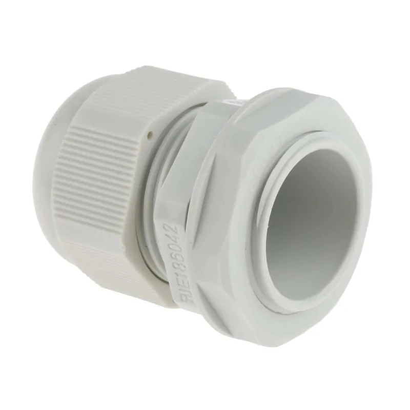 RS PRO Grey Polyamide 66 Cable Gland, PG21 Thread, 13 mm Min. Cable Diameter, 18 mm Max. Cable Diameter, IP68 Protection PG21