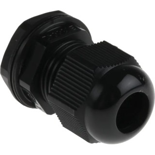 RS PRO Black Polyamide 66 Cable Gland PG11 Thread 5 mm to 10 mm Diameter IP68 Rated PG11