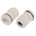 RS PRO White Polyamide 66 Cable Gland M20 Thread 10 mm Min. 14 mm Max. IP68 822-9782