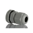 RS PRO Grey Polyamide 66 Cable Gland M12 Thread 3 mm Min., 6.5 mm Max., IP68 822-9739