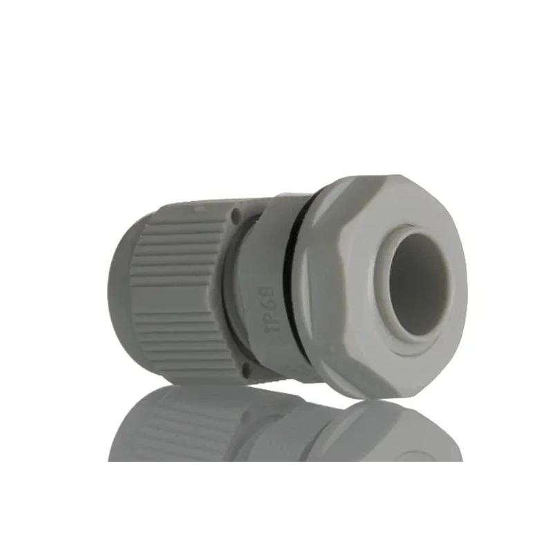 RS PRO Grey Polyamide 66 Cable Gland M12 Thread 3 mm Min., 6.5 mm Max., IP68 822-9739