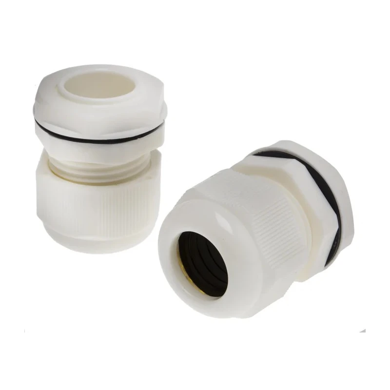 RS PRO White Polyamide 66 Cable Gland M25 Thread 13 mm Min. 18 mm Max. IP68 822-9785