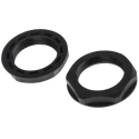 RS PRO Black Polyamide 66 Cable Gland Locknut M32 Thread IP68 822-9842
