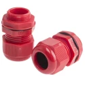 RS PRO Red Polyamide 66 Cable Gland M25 Thread 13 mm Min. 18 mm Max. IP68 822-9798