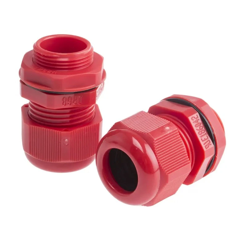 RS PRO Red Polyamide 66 Cable Gland M25 Thread 13 mm Min. 18 mm Max. IP68 822-9798
