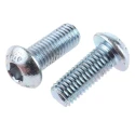 RS PRO Bright Zinc Steel Hex Socket Button Screw Thread M12 Length 30 mm ISO 7380 822-9246