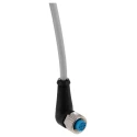 SICK Sensor Actuator Cable 5 Way Female M12 to Unterminated Grey PVC Jacket 2m 125V YG2A15-020VB5XLEAX