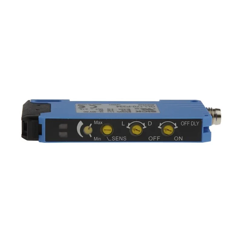 SICK Plastic Fibre Optic Sensor PNP Output IP66 30V dc Panel Mount 