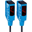 SICK Through Beam Photoelectric Sensor, Block Sensor, 0 to 10 m Detection Range, PNP Output, IP69K IP67 IP66 WSE9M4-3P1130