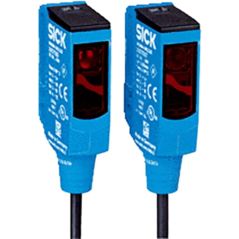 SICK Through Beam Photoelectric Sensor, Block Sensor, 0 to 10 m Detection Range, PNP Output, IP69K IP67 IP66 WSE9M4-3P1130