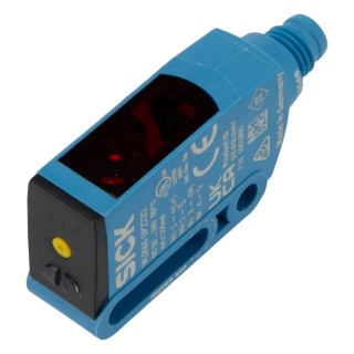 SICK Retroreflective Photoelectric Sensor, Block Sensor, 0 to 5 m Detection Range, PNP Output, IP66/IP67/IP69K WL9M4-3P2232