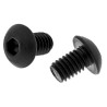RS PRO Black Steel Hex Socket Button Screw, Hex, M4 x 6 mm 822-9307