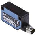 SICK Retroreflective Photoelectric Sensor, Block Sensor, 0 to 4 m Detection Range, PNP Output, IP67 Rated, 0.25 ms WL8-P2231