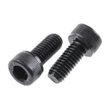 RS PRO Black Steel Hex Socket Cap Screw, Hex, M6 x 14 mm 822-9313