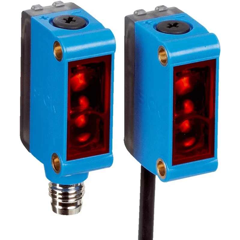 SICK Through Beam Photoelectric Sensor Block Sensor 0 to 15 m PNP Wire Cable IP67 GSE6-P1211