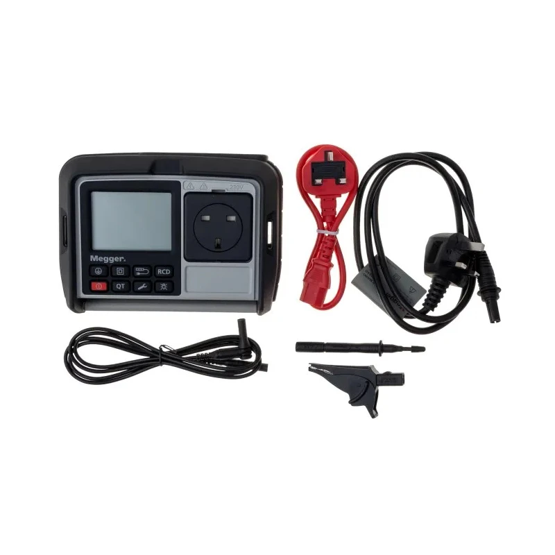 Megger PAT120-UK PAT Tester Pass/Fail Class II, Class I Automatic and Manual Test Type BS1363 Plug Battery Powered PAT120-UK