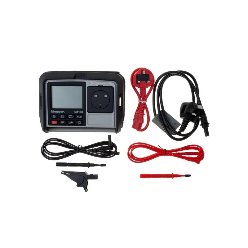 Megger Portable Appliance Tester PAT Tester Class II, Class I Test Automatic and Manual Testing 230V AC Battery 1003-071