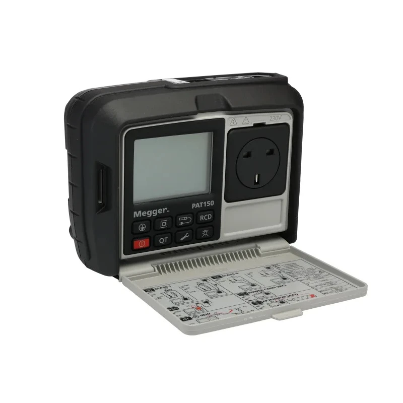 Megger Portable Appliance Tester PAT Tester Class II, Class I Test Automatic and Manual Testing 230V AC Battery 1003-071