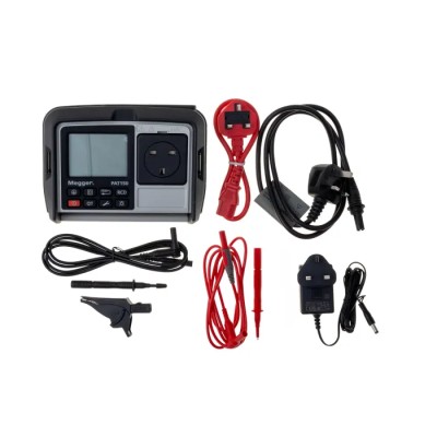 Megger PAT Tester, Class II, Class I, Pass/Fail Automatic Manual Test, Battery AA 4-Day Life, 230V AC, 1.3kg, UK PAT150R-UK