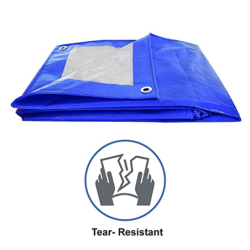 mipatex-tarpaulin-sheet-200-gsm-12ft-x-10ft-waterproof-heavy-duty-poly-tarpaulin-blue-silver-46746