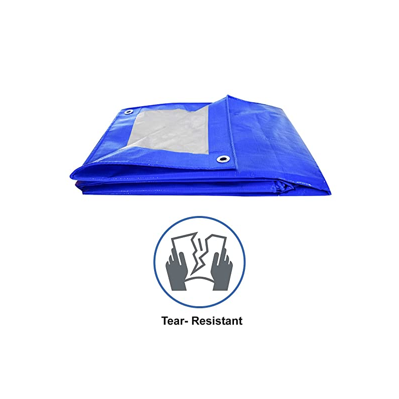 mipatex-tarpaulin-sheet-200-gsm-12ft-x-10ft-waterproof-heavy-duty-poly-tarpaulin-blue-silver-46746