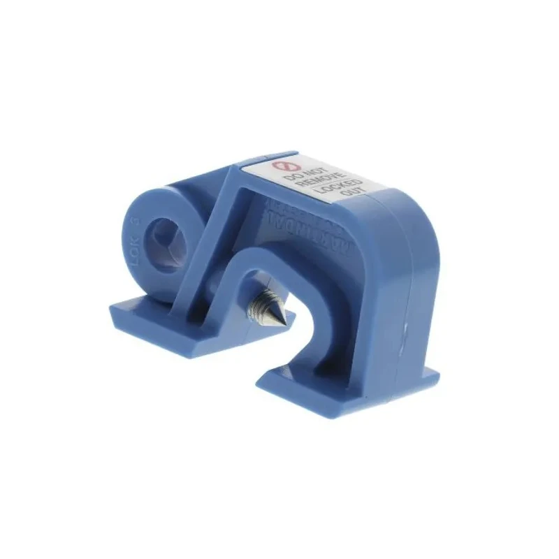 Martindale 3-Lock Lockout Polypropylene MCB Isolation Lock with 6 mm Shackle Diameter LOK3/PK3