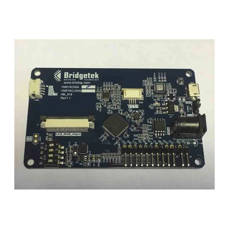 Bridgetek EVE Credit Card Board 5 in LCD Development Module With USB for BT816 Embedded Video Engine VM816CU50A-D