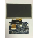 Bridgetek EVE Credit Card Board 5 in LCD Development Module With USB for BT816 Embedded Video Engine VM816CU50A-D
