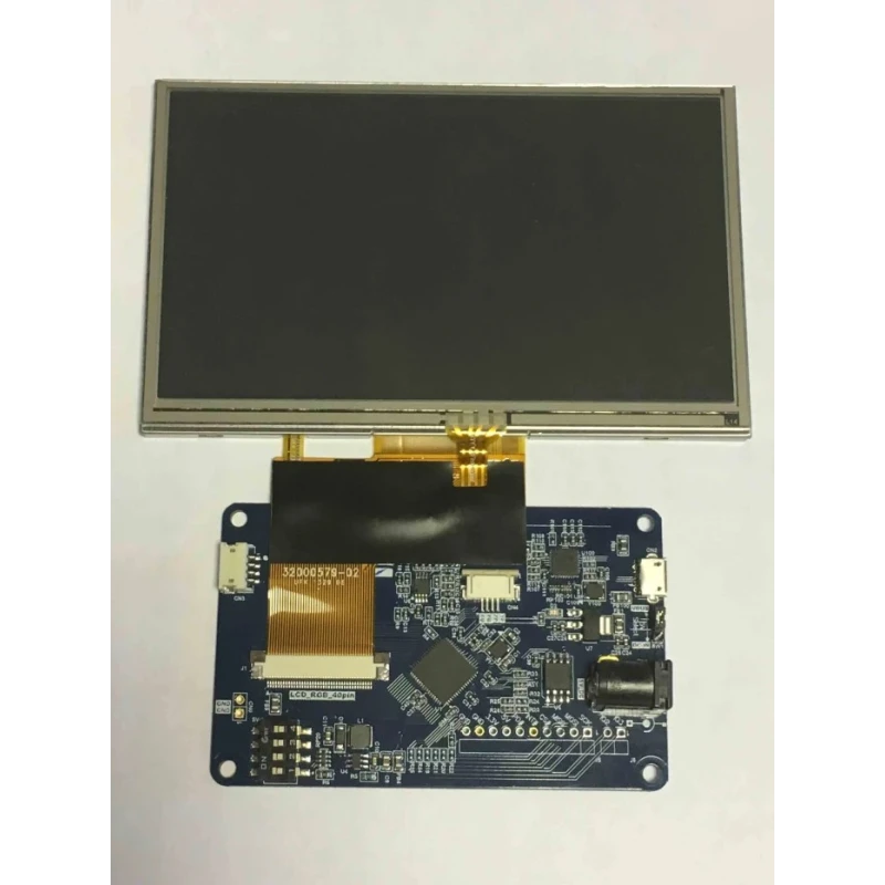 Bridgetek EVE Credit Card Board 5 in LCD Development Module With USB for BT816 Embedded Video Engine VM816CU50A-D