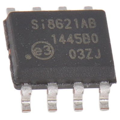 Skyworks Solutions Inc 2-Channel Digital Isolator 1 Mbps, 2.5 kVrms Isolation Voltage, 5.5 V Supply, 8-Pin SOIC Si8621AB-B-IS