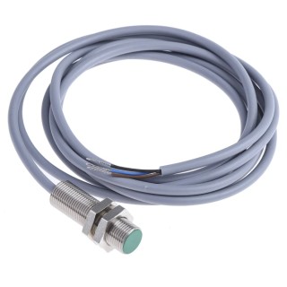 Baumer Threaded Barrel Inductive Proximity Sensor M12 x 1, PNP Output, 3V 30V dc, 4 mm Detection, 200mA IFRM 12P1702/L