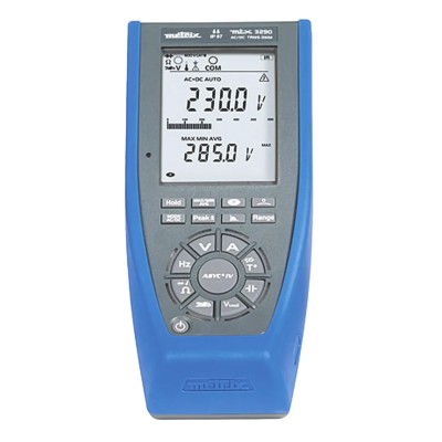 Metrix Handheld Multimeter True RMS MTX3290 Digital Display, CAT III/CAT IV 600V, IP67 Protection MTX3290