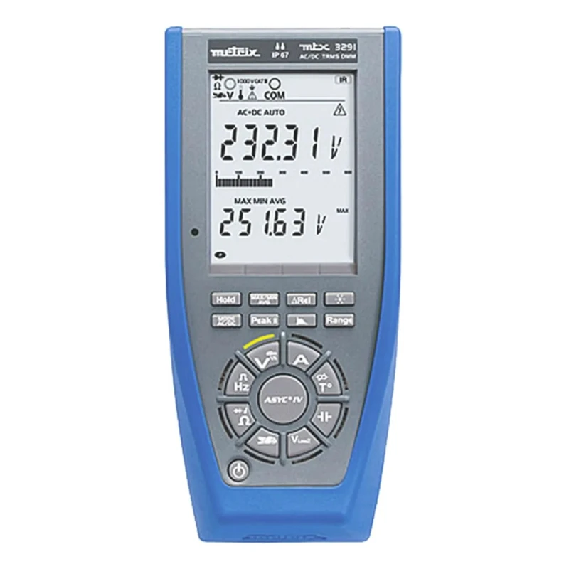 Metrix Handheld Multimeter True RMS 1kV DC Voltage 600kHz Frequency MTX3291