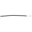 Alpha Wire Hook Up Wire TEFLON Series Black, 20 AWG, 19x0.20 mm Core Strands, 305 m Length, 600V Voltage, Silver 5856 BK001