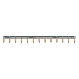 Legrand HX 1 Phase Busbar, Rated Operational Voltage 230 V, 63A Current, 17.7 mm Pitch, 18 Modules 4 049 28