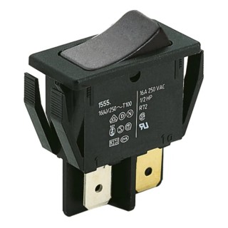 Marquardt SPST On-Off Rocker Switch Panel Polyamide Housing 16A 250V AC 01551.3202-00