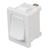Marquardt SPST On-Off White Actuator Polyamide Housing Rocker Switch Panel 01801.6101-02