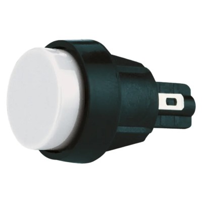 Marquardt 5000 Series Push Button Switch Momentary Panel Mount 16 mm Cutout SPST Quick Connect Terminals IP40 05000.0212-02