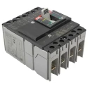 ABB Tmax XT Molded Case Circuit Breaker 4-Pole 125A, Breaking Capacity 4 kA, Fixed Mount 1SDA067409R1 XT1C 160 TMD 125A FF