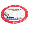 Lenox Aluminium Oxide Abrasive Disc Cutting Disc 230 mm Medium Grade P60 Grit 2030870