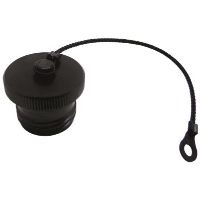 Amphenol Limited 3 TV MIL-DTL-38999 Male Dust Cap, Shell Size 9, Titanium, Nickel Aluminium Bronze 418-6033-09P0501-10