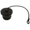 Amphenol Limited 3 TV MIL-DTL-38999 Male Dust Cap, Shell Size 9, Titanium, Nickel Aluminium Bronze 418-6033-09P0501-10
