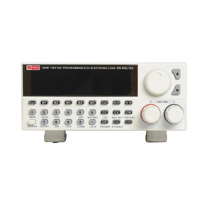 RS PRO Programmable Electronic Load 0 to 300 W, 0 to 120 V, 0 to 30 A Model 180-8788