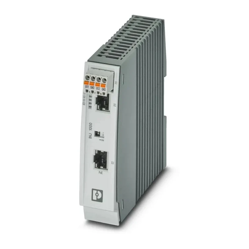 Phoenix Contact INJ 1000 Series PoE Injector Data Acquisition for Use with Ethernet 2703005
